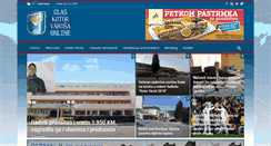 Desktop Screenshot of glaskotorvarosa.com